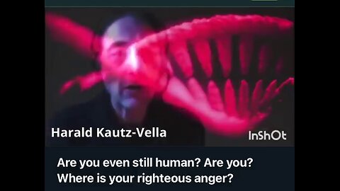 Extract from: Are you even still human? Are you? Where is your righteous anger?