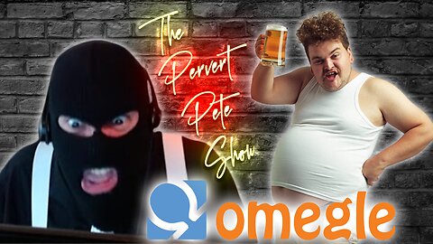 Pervert Pete OMEGLE LIVESTREAM #1 - Drunk Shane Finds God