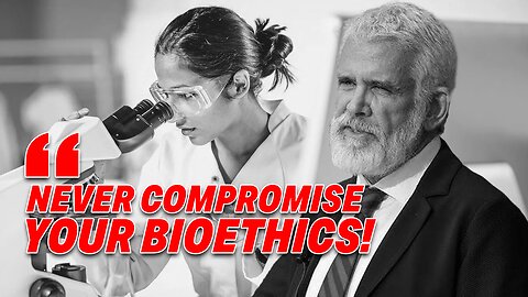 DR. MALONE'S KEY ADVICE FOR FUTURE SCIENTISTS: "NEVER COMPROMISE YOUR BIOETHICS"