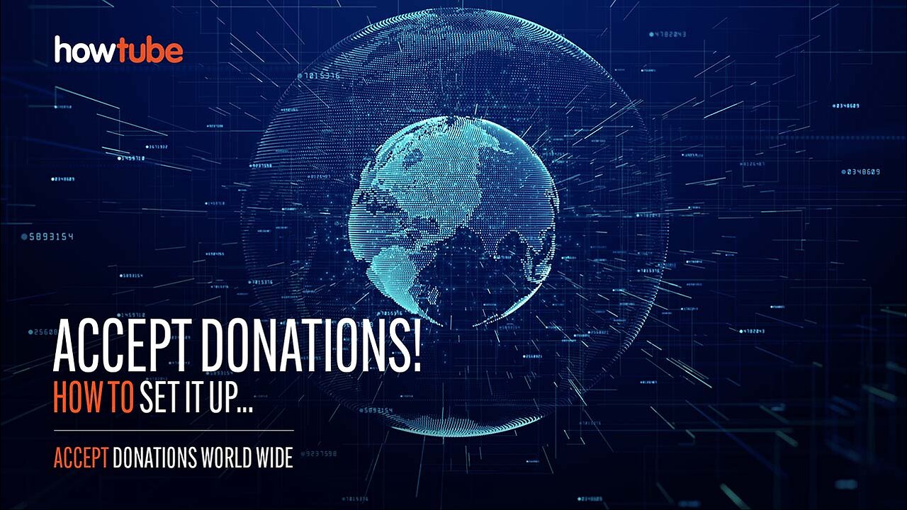 The howtube® Donations Feature - what it is and how it works.