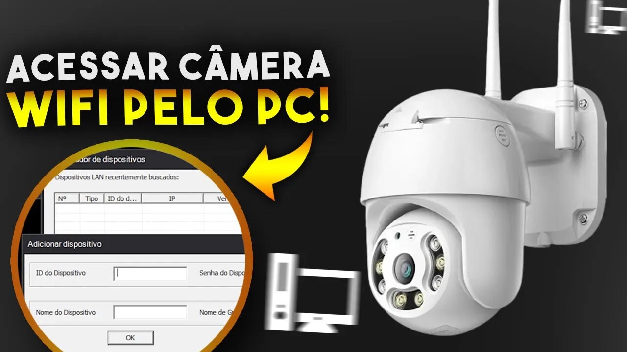 Como MONITORAR SUA CÂMERA IP WIFI PELO PC