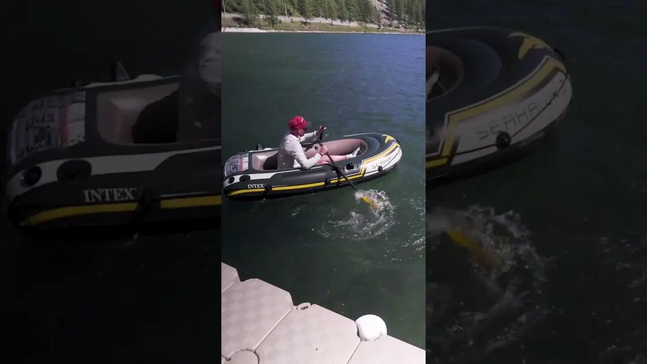 When you take a boat for the FIRST Time