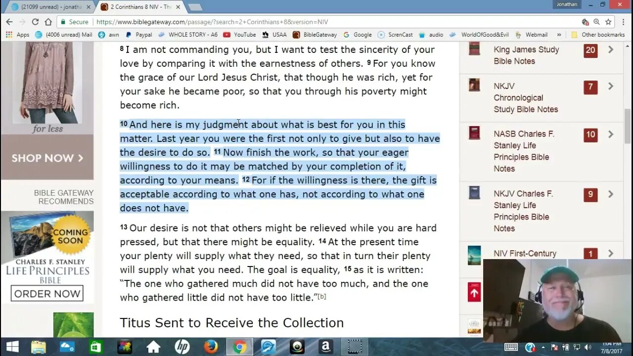 Now FINISH The WORK!! - Jonathan Kleck