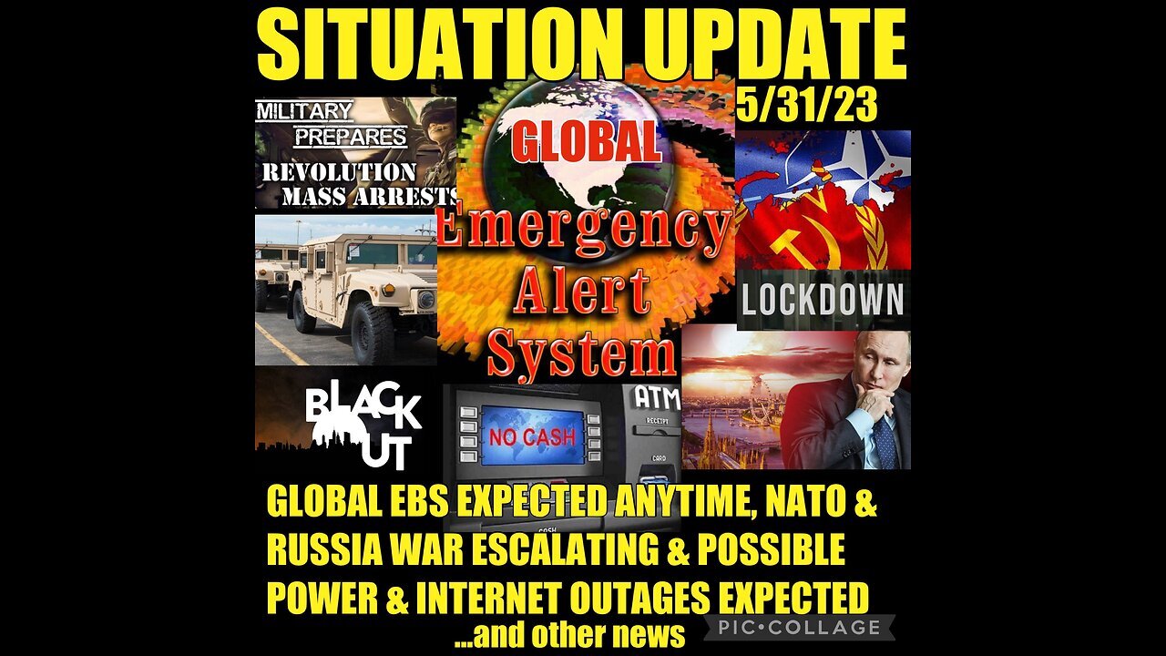 Situation Update 12/31/23 ~ EBS Anytime Now