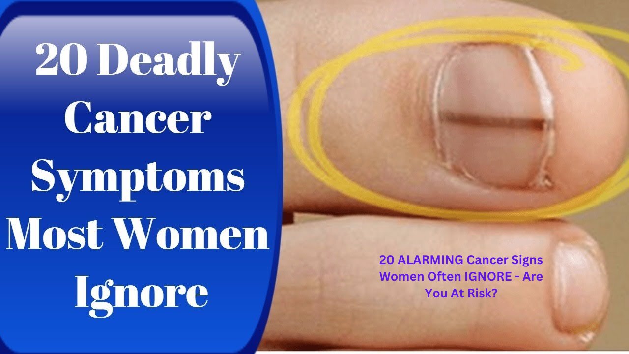 12 ALARMING Cancer Signs Women Often IGNORE - Are You At Risk_ ⚠️