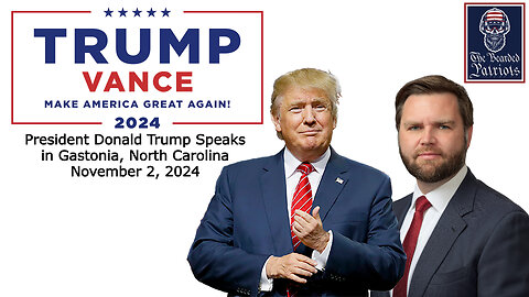 President Donald Trump Speaks in Gastonia, North Carolina (November 2, 2024)