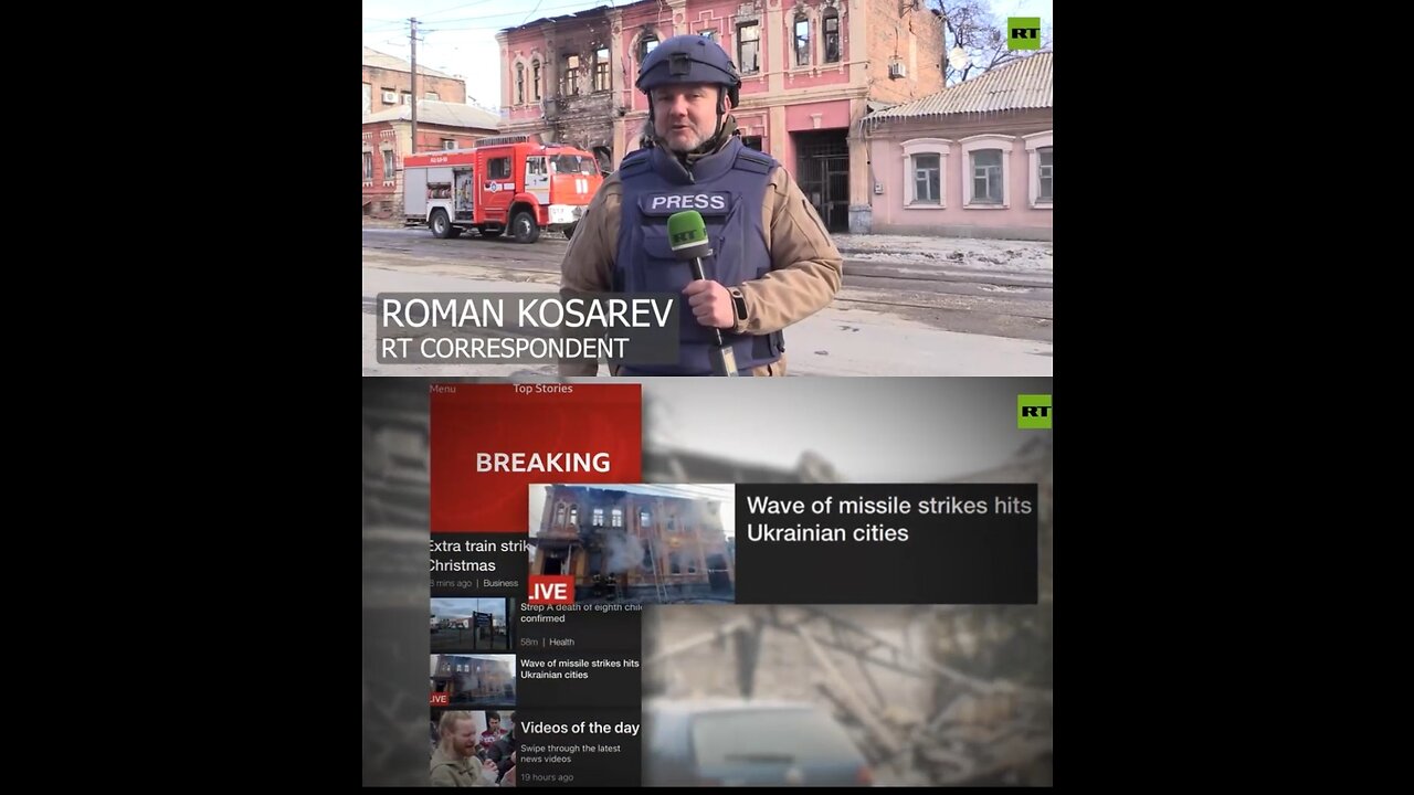 WESTERN MEDIA CONTINUE THE LIES - BBC Uses Picture of Building Destroyed by Kiev