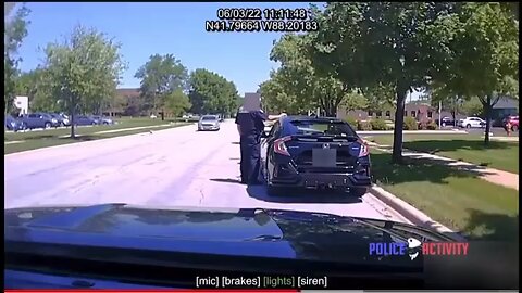 Guy pulls up to a cop and pulls and ax…Shots Fired!