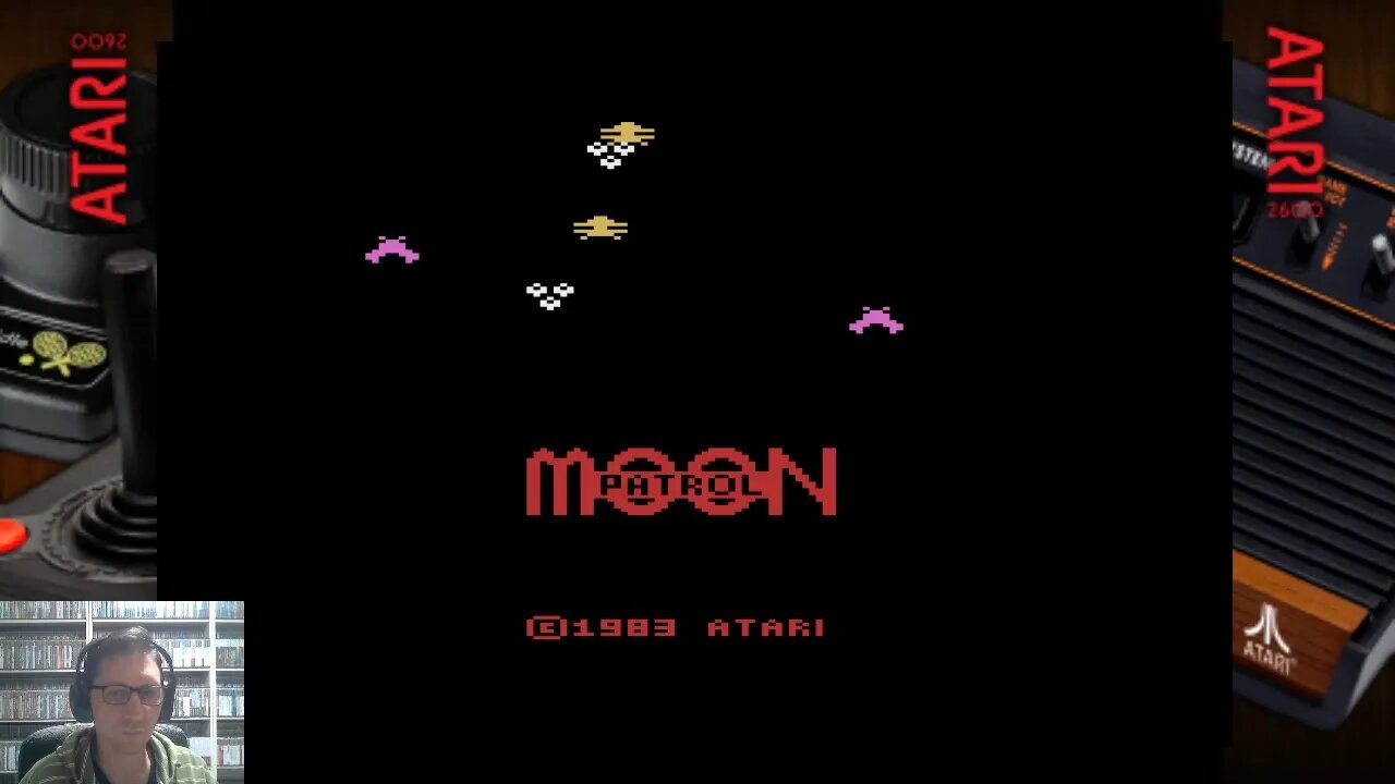Moon Patrol - Atari 2600 - Live!!!