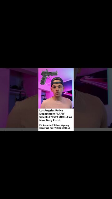 LAPD Duty Weapon is UNSAFE HANDGUN!!! - FN 509 MRD #shorts