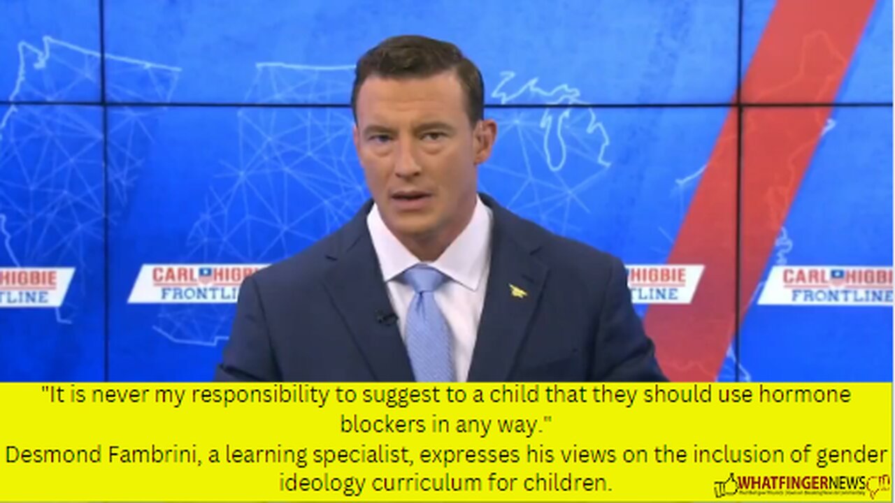 It is never my responsibility to suggest to a child that they should use hormone blockers