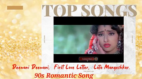 Deewani Deewani _ First Love Letter _ Lata Mangeshkar, SPB _ 90s Romantic Song _ Manisha Koirala