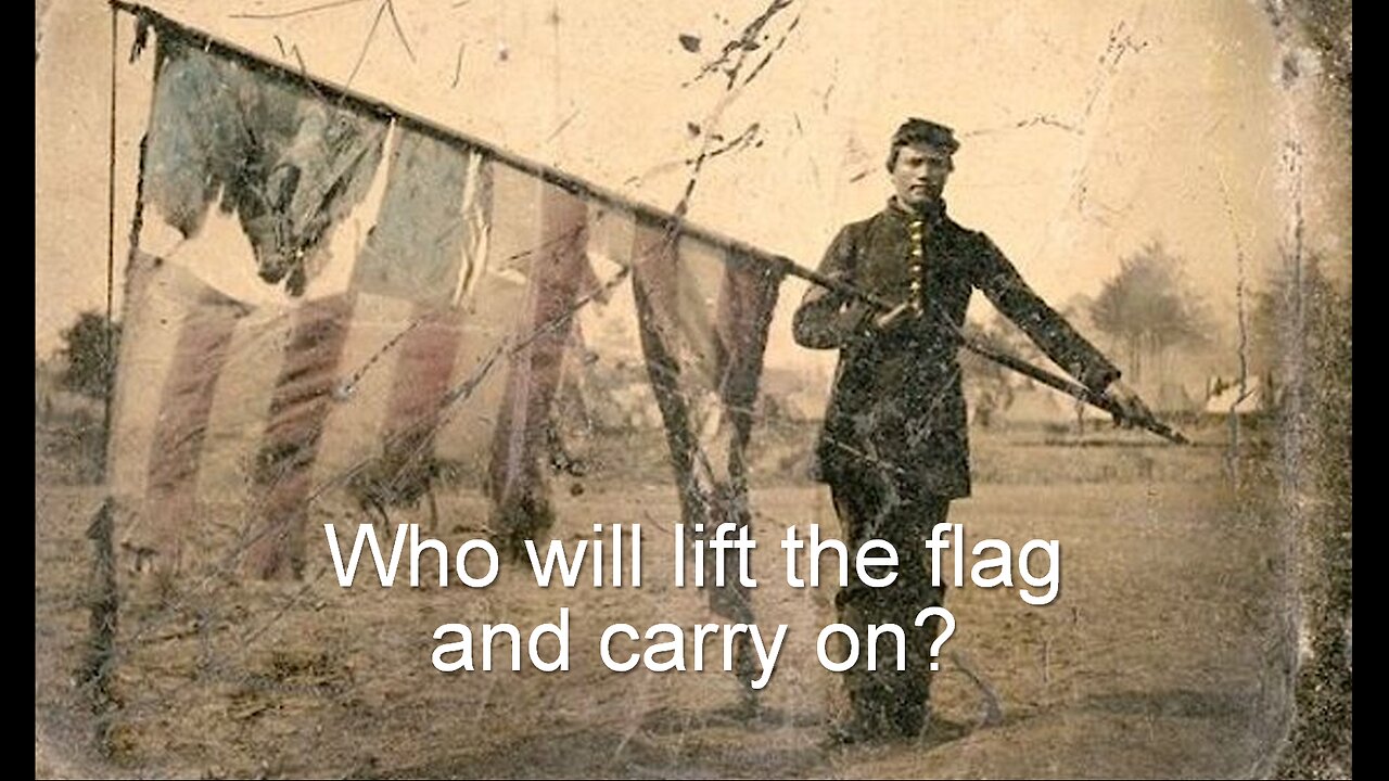 Who Will Lift The Flag & Carry On?