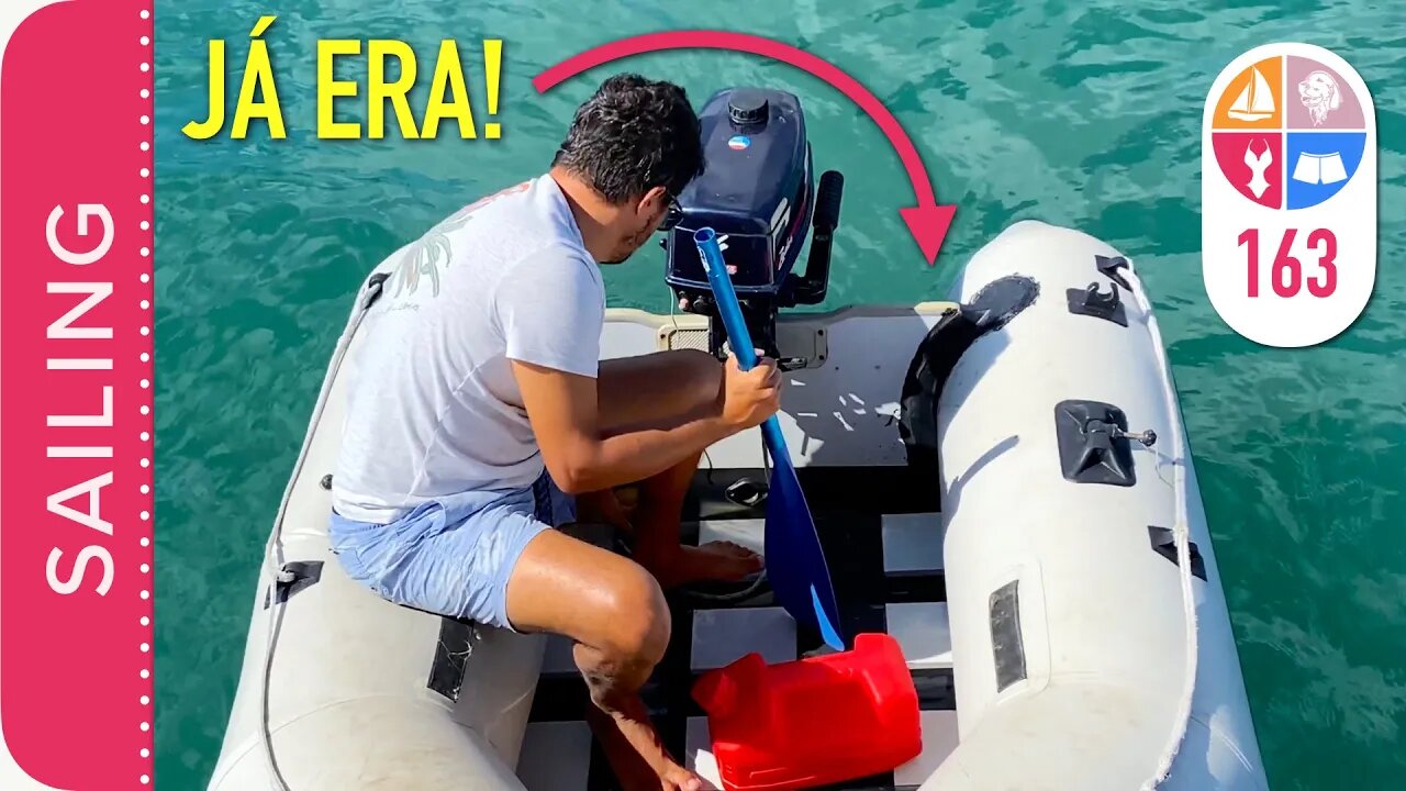163 | Já Era! Nosso Bote ESTOUROU ! Fim da TOSCANA - Sailing Around the World