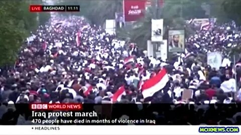 IRAQIS DEMAND U.S. TROOPS GET OUT OF IRAQ IN MASSIVE PROTEST!
