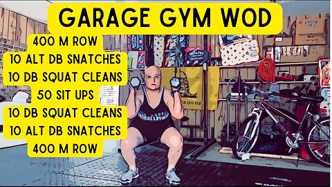 Garage Gym WOD 05232023