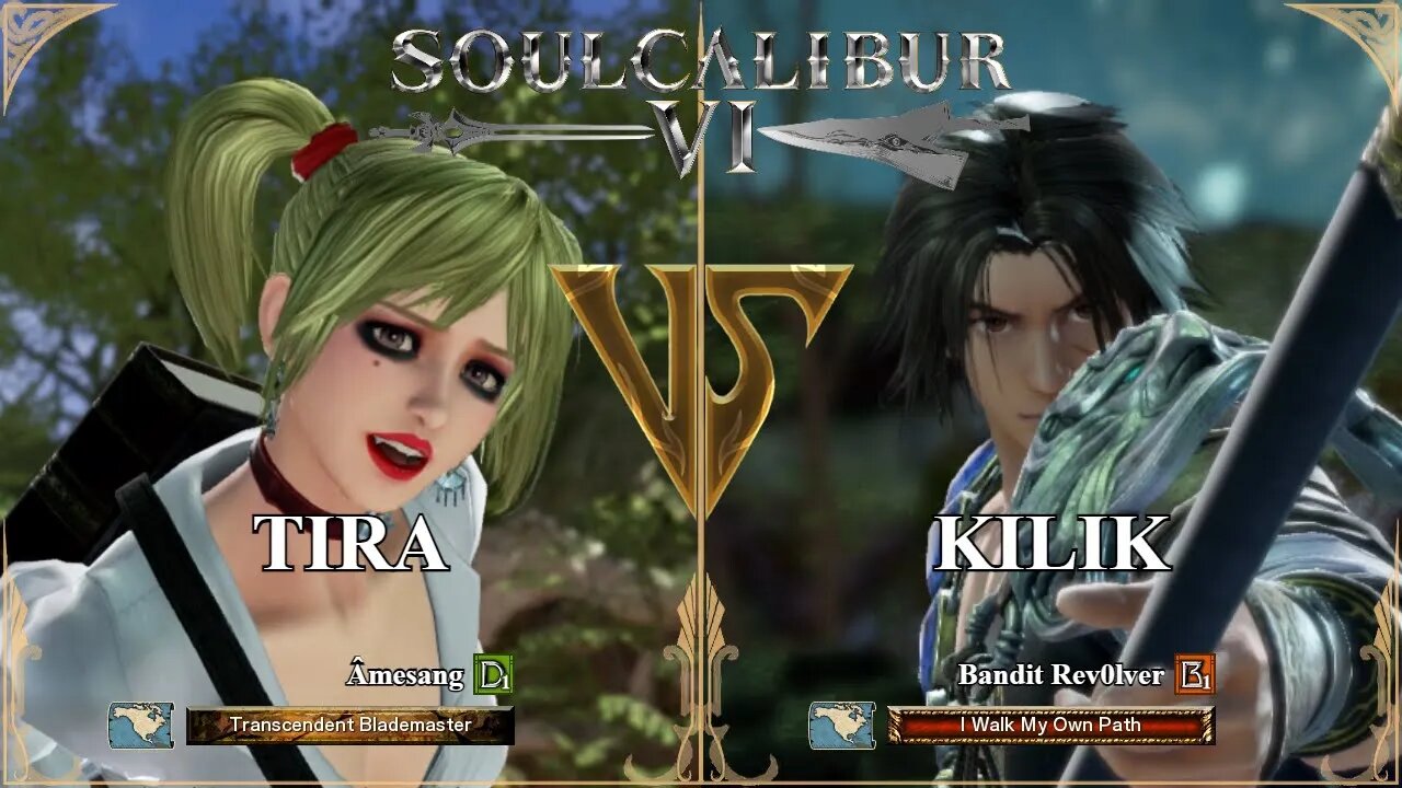 Tira (Âmesang) VS Kilik (Bandit Rev0lver) (SoulCalibur™ VI: Online)