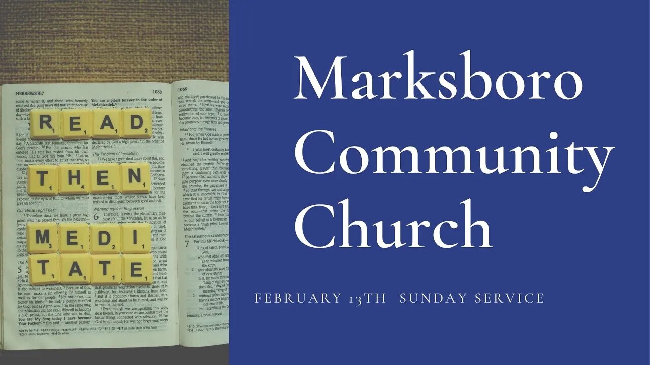 MCC February 13th Service