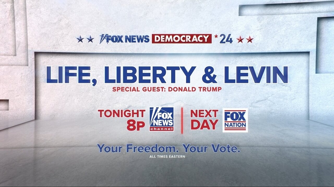 President Donald Trump Tonight on Life, Liberty and Levin