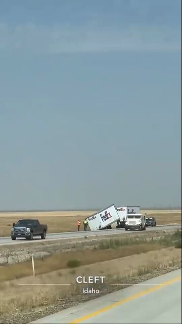 Truck Accident In Idaho USA