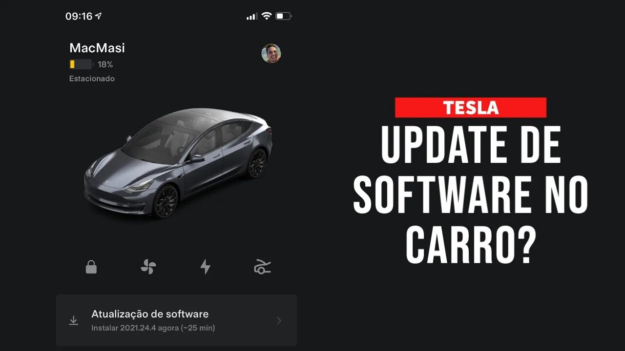 Meu Tesla Recebeu um Update!