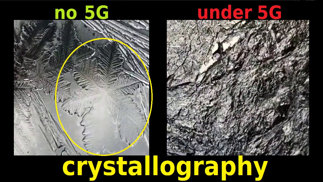 247) Crystallography - 5G test over spring water