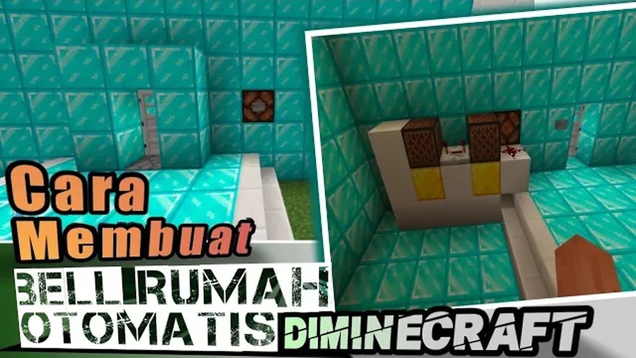 Cara Membuat Bell Rumah Otomatis Minecraft