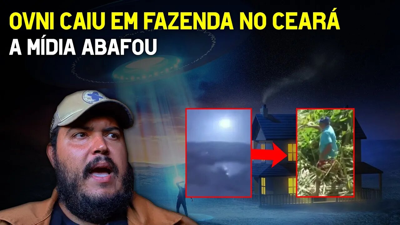 OVNI caiu em fazendo no Ceará - UFO