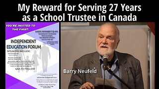 My Reward For Serving 27 Years as a School Trustee in Canada