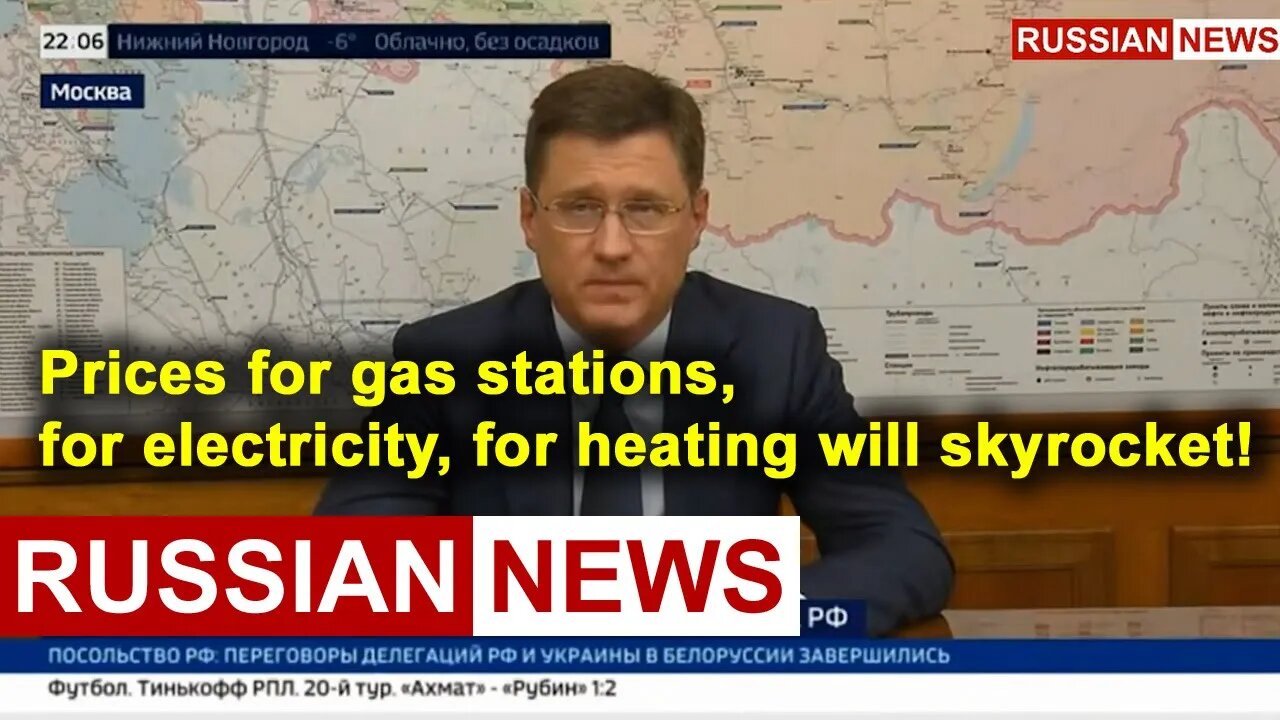 BREAKING: Due to USA and EU sanctions against Russia, gas prices and oil prices could skyrocket!