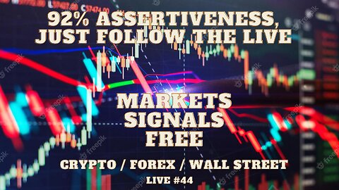 Live operates together with me in crypto/forex/sp500 follow my live entries #44