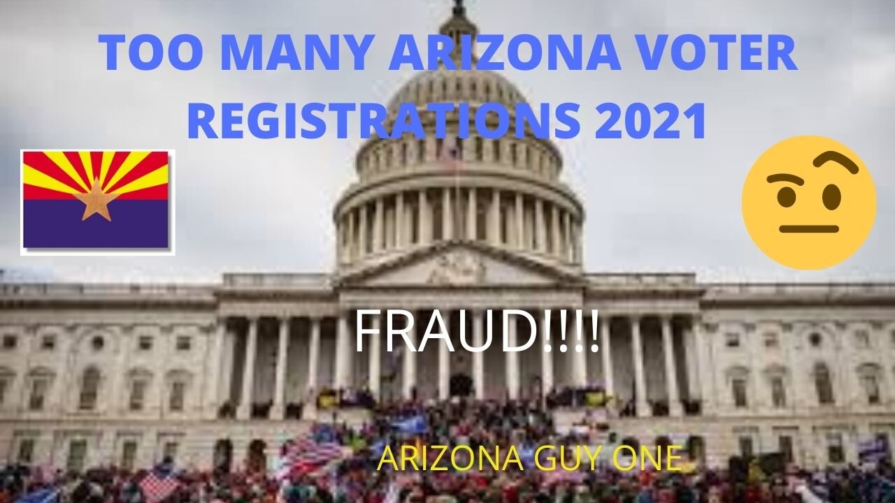 70,000 VOTER REGISTRATIONS WEEKLY "ARIZONA?"