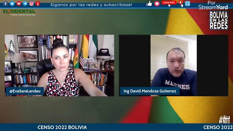 Censo en Bolivia, Entrevista al Ing. David Mendoza