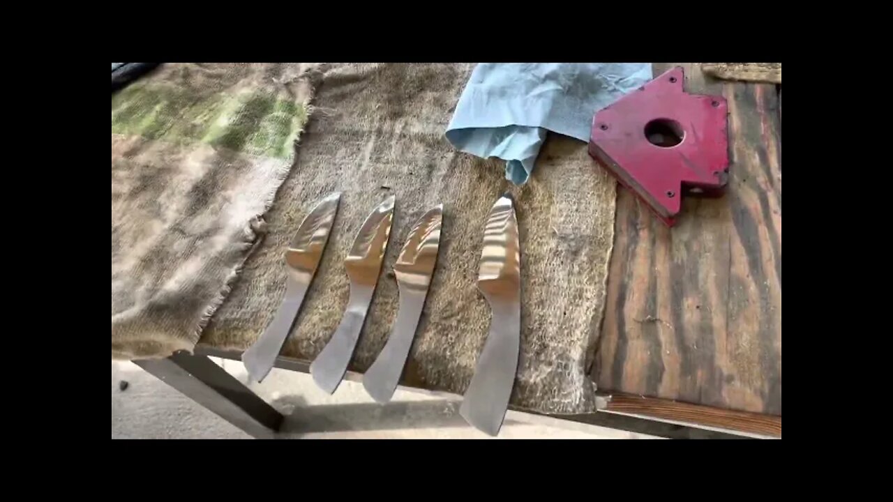 Hidden tang file knife