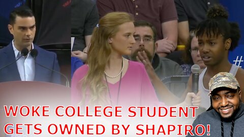 SALTY Woke College Student Claims Racism After Getting Owned By Ben Shapiro In Gender Debate!