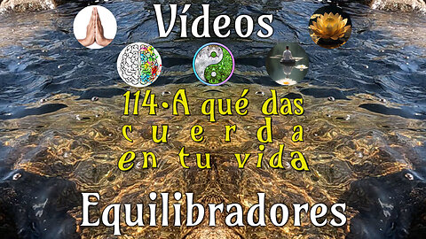 114 · A qué das cuerda en tu vida📹Videos Equilibradores☯️🎧♥️🕉️Atencion👁️Concentracion🎯Meditacion🧘‍♂️