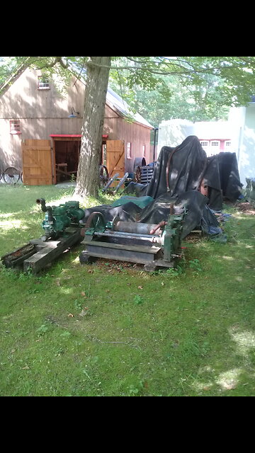 Two forges at our BlackSmith Shop! Connecticut Antique Machinery BlackSmiths