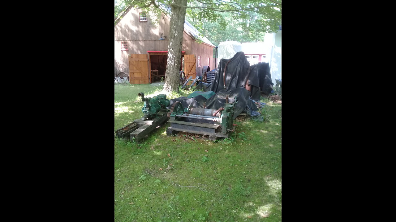 Two forges at our BlackSmith Shop! Connecticut Antique Machinery BlackSmiths
