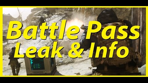 Modern Warfare Battle Pass System Leaked and Info