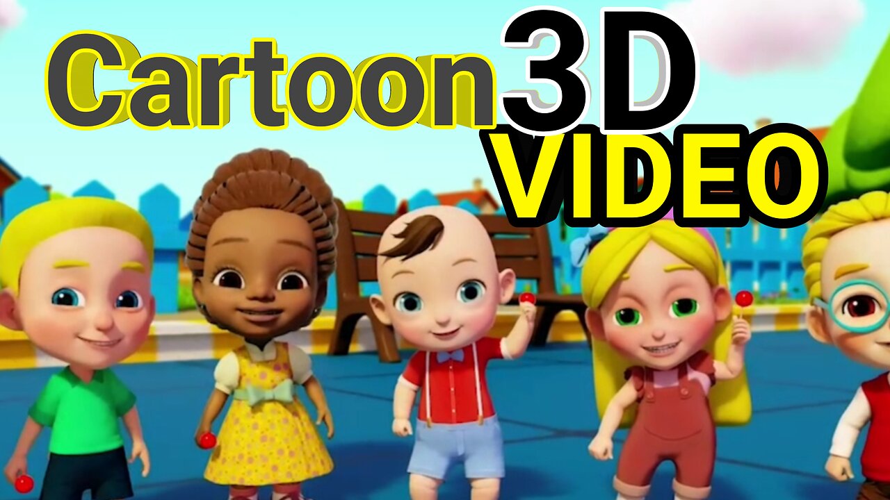 3D Cartoon Video । For Animation video Butiful boy