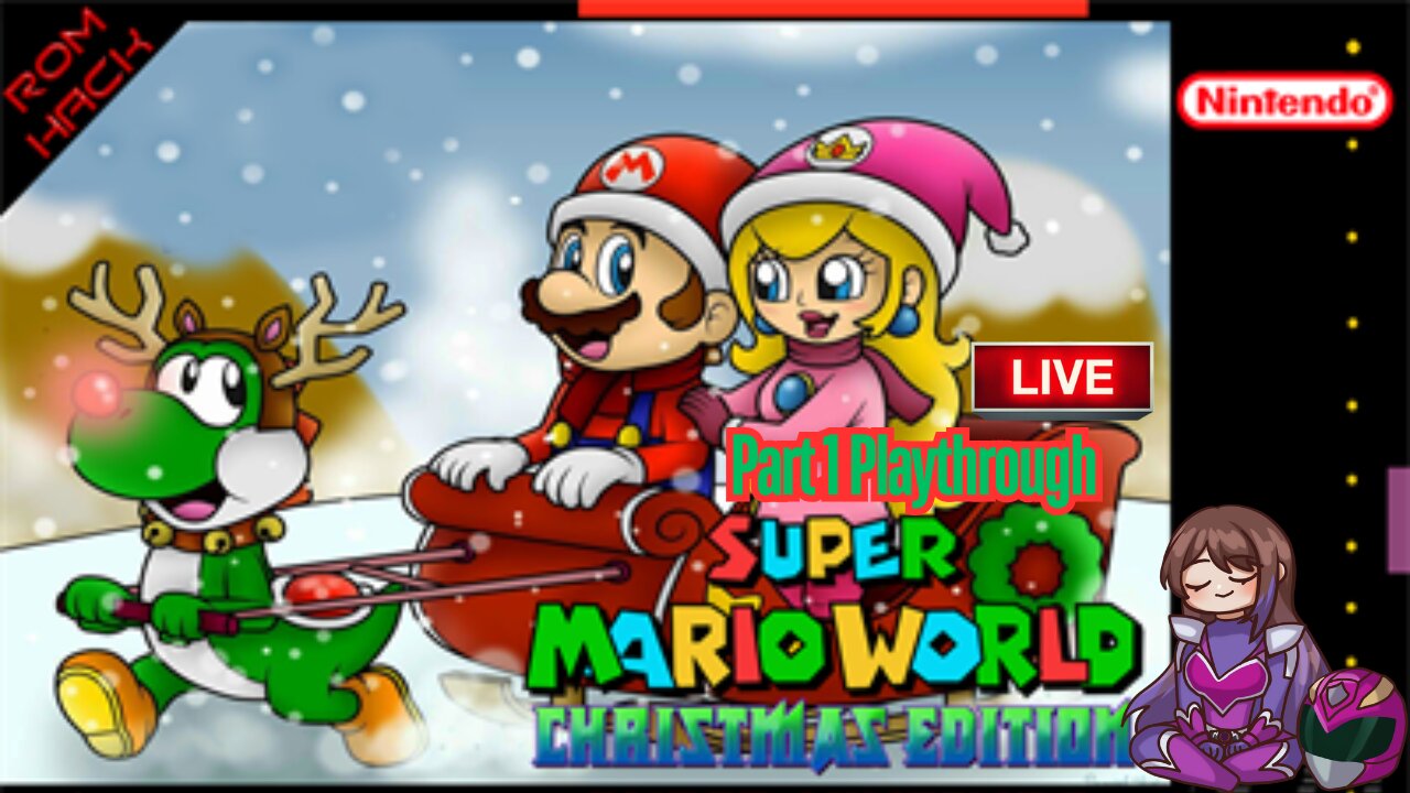 🔴-LIVE- {PNG/VTuber} Jedi Ranger: Super Mario World Christmas Edition Full Gameplay