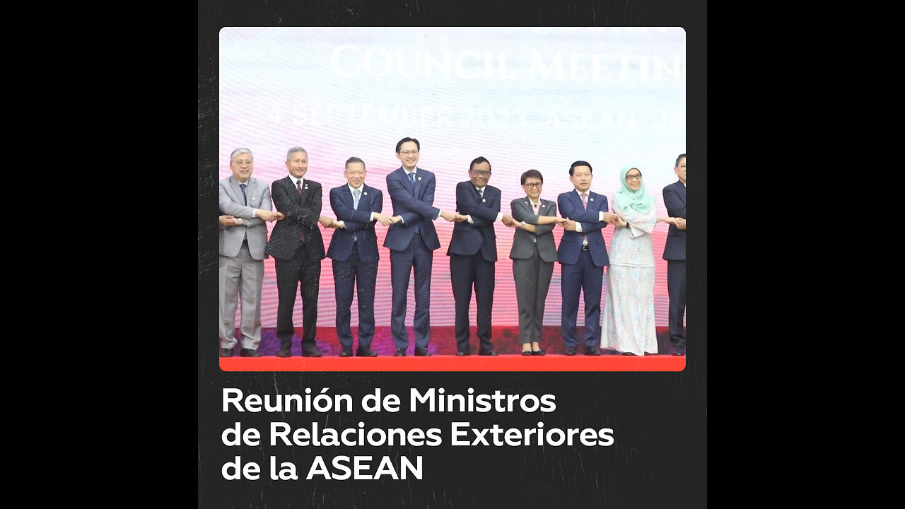 Ministros de Relaciones Exteriores de la ASEAN se reúnen en Indonesia