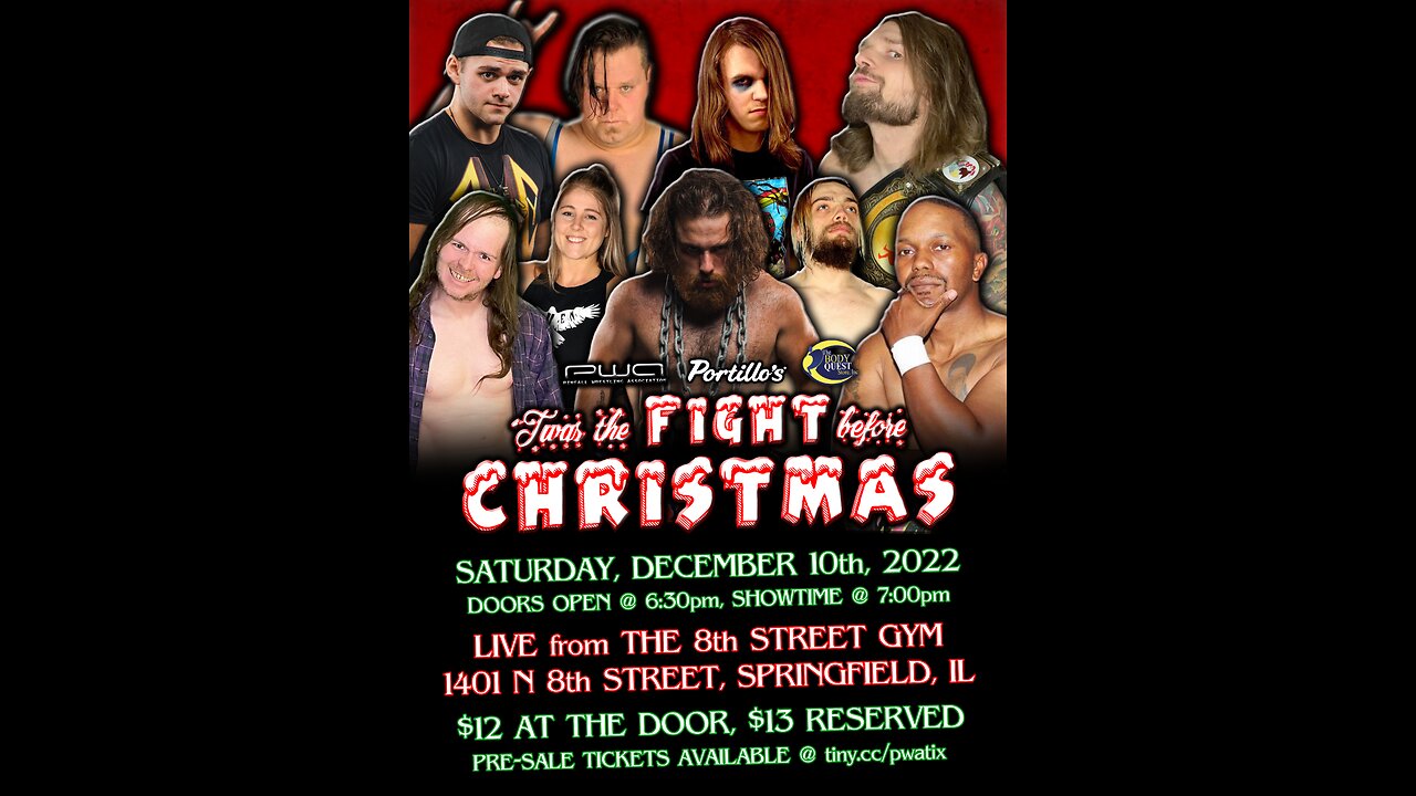 Twas The Fight Before Christmas - PWA Highlights Dec. 2022