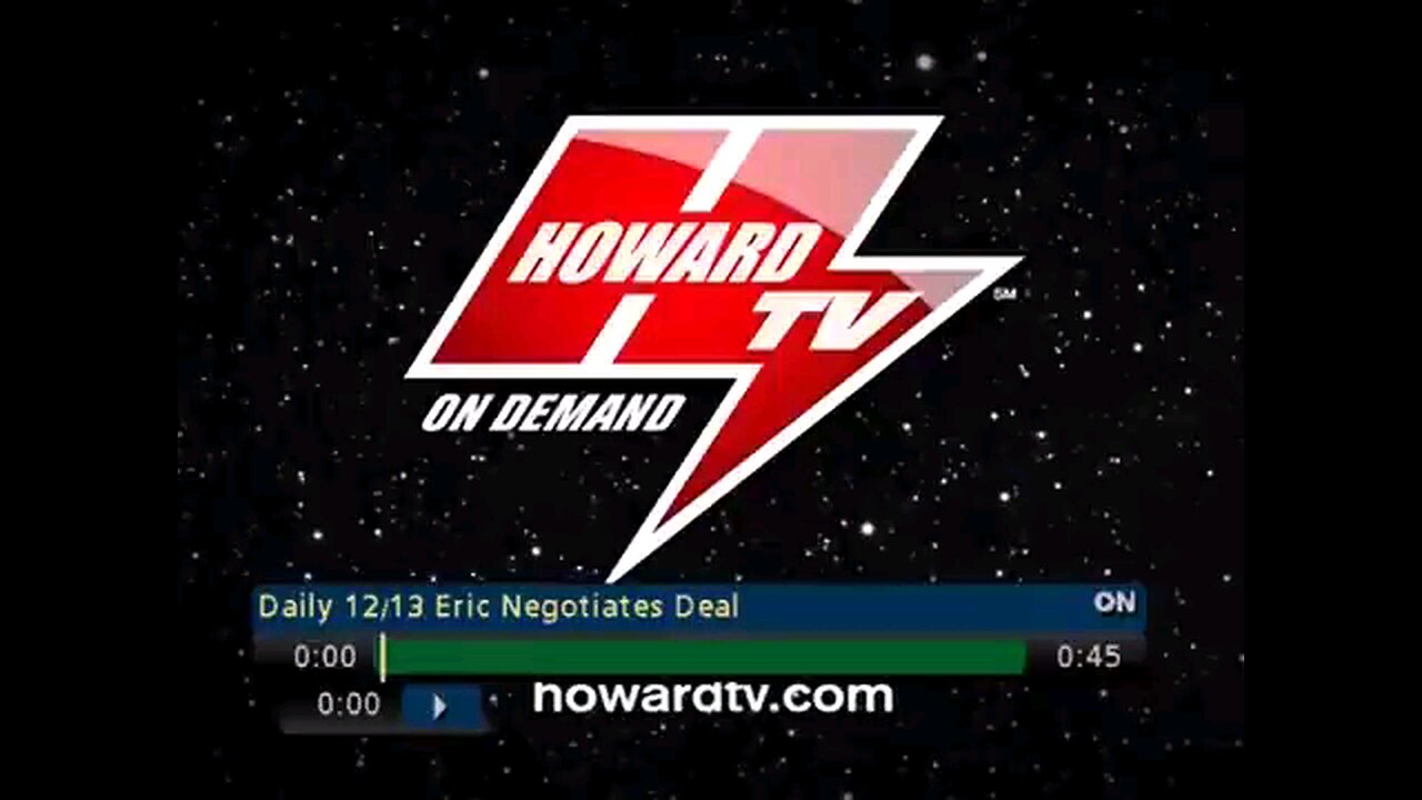 Howard Stern - Eric The Midget Negotiation With John Strauss