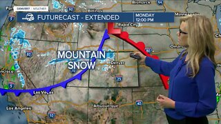 More mountain snow, mild for metro Denver