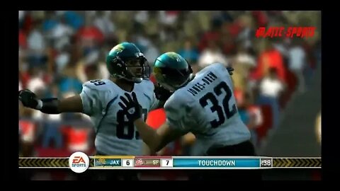 Madden 10 (49ers Franchise Year 1)Jacksonville Vs 49ers Week 12💯
