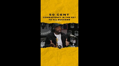 #50cent Consistency is the key to all success. 🎥 @bigboysneighborhood