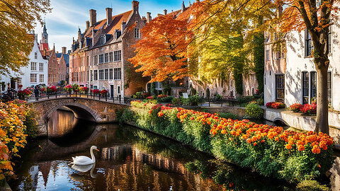 Bruges, one of the most beautiful cities in Europe! 🏰