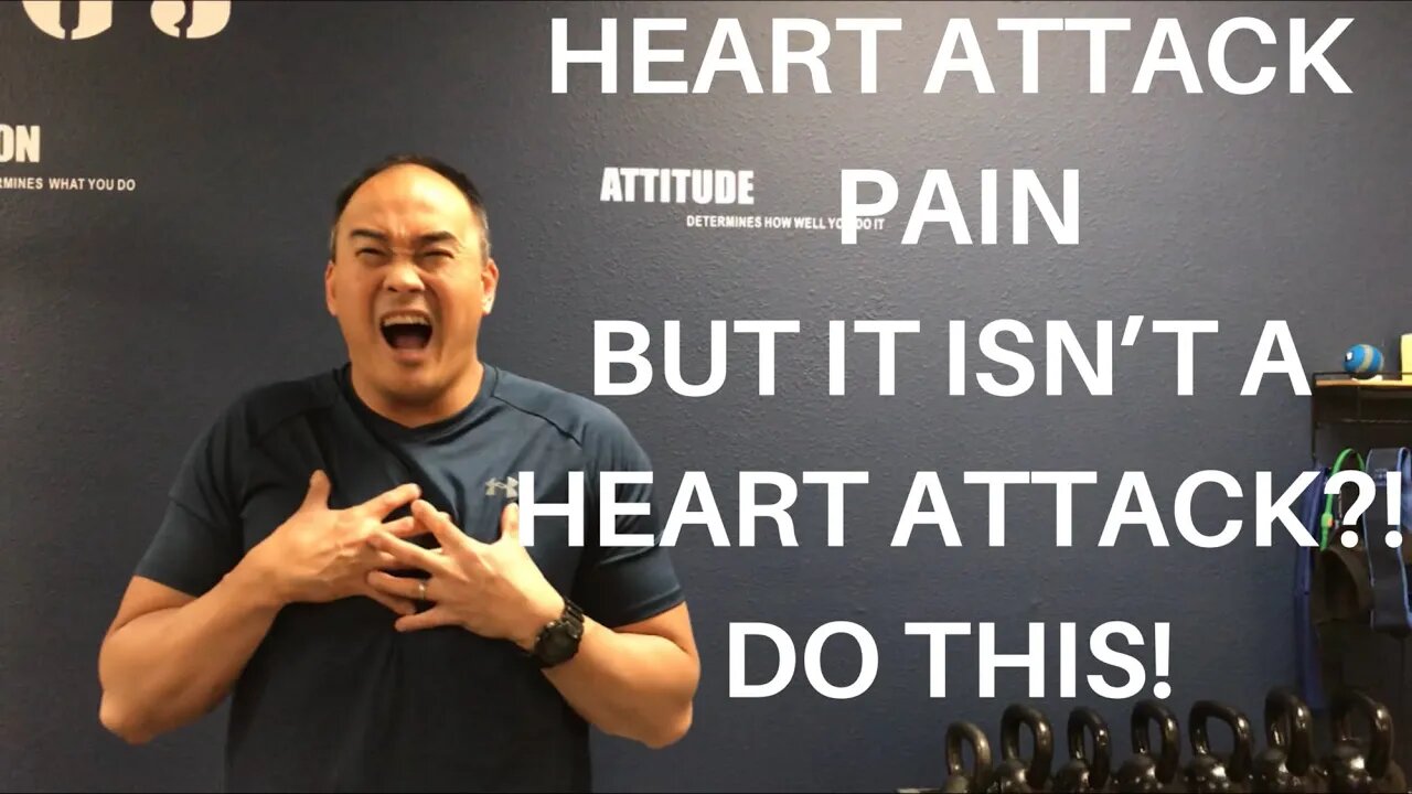 HEART ATTACK PAIN BUT IT ISN’T A HEART ATTACK?! DO THIS! | Dr Wil & Dr K
