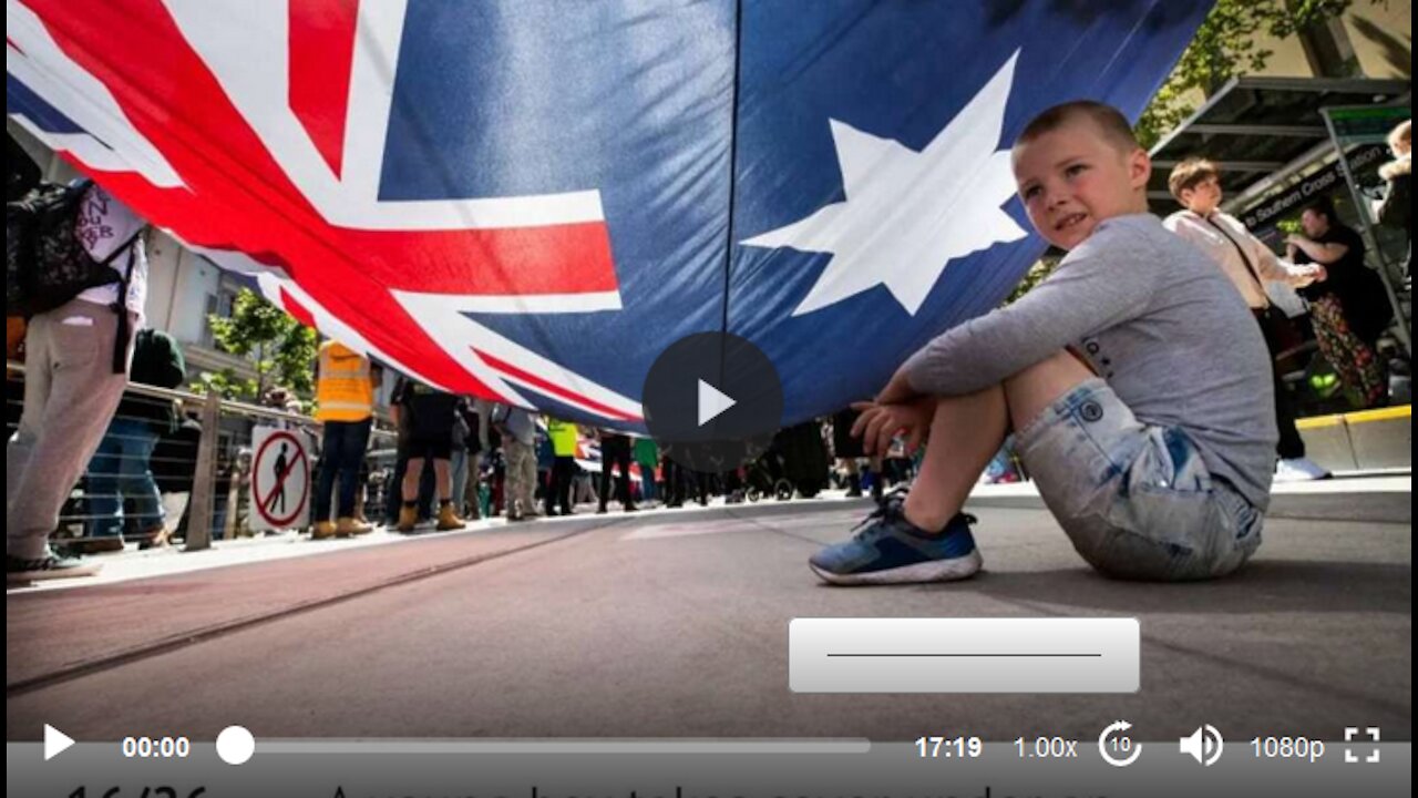 Australia Rises as OVER 1 Million attend feedom Rally in Sydney